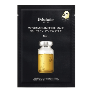 Тканевая маска ампульная витаминизированная JMSOLUTION C9 Vitamin Ampoule Gold Foil Mask
