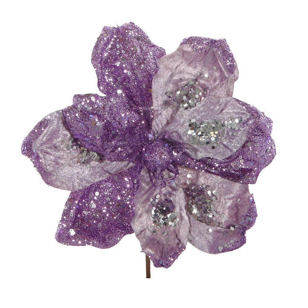 GAEM Цветок искусственный "Магнолия", L24 W24 H21 см, 4в.