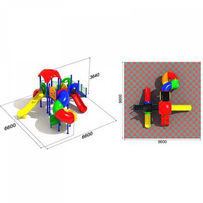 Детская игровая площадка «Тайный Лабиринт»