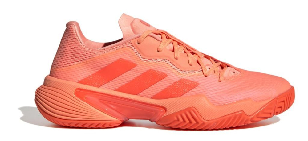 Женские Кроссовки теннисные Adidas Barricade W - beam orange/solar orange/impact orange