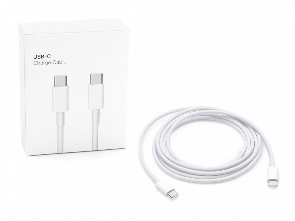 Кабель Type-C -TypeC 60W (белый) 1м