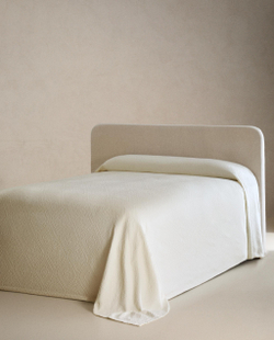 Zara Home покрывало из хлопка, бежевый · 1162/006