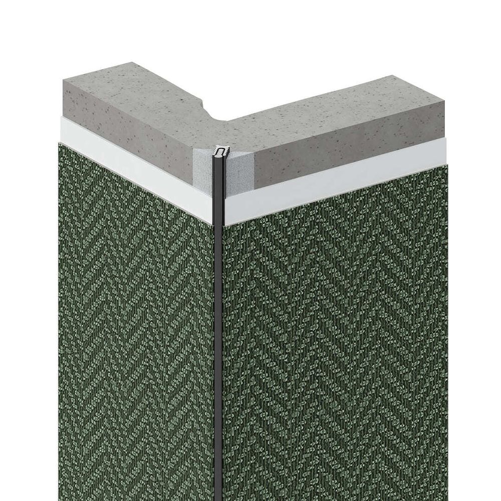 Теневой профиль разделительный анодированный бронзовый, 3000x3x8,5 мм