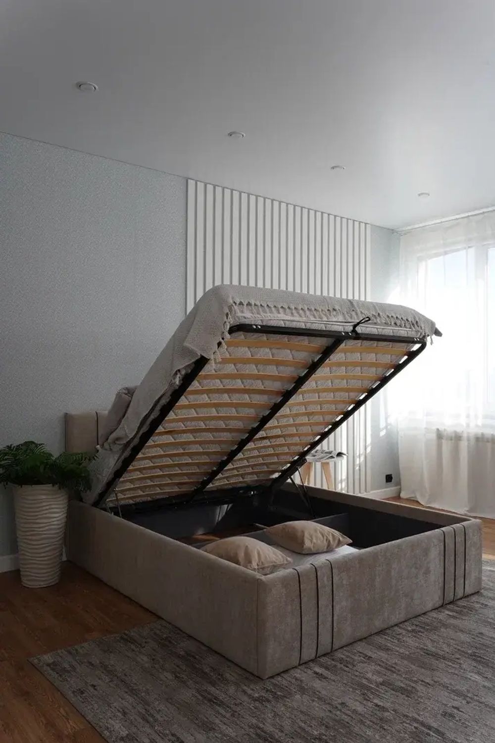 Кровать Леванте 1,6 (Бежевый), ДСВ-Мебель, г. Пенза