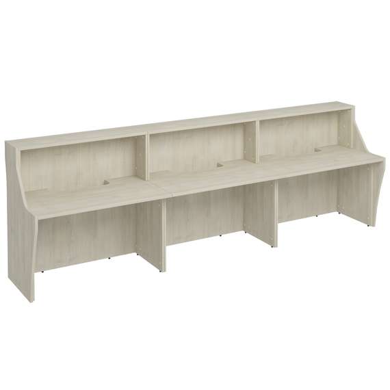 Стойка ресепшен прямая с вырезом К.9190-3 БП