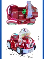 Аттракцион качалка с играми и мыльными пузырями «Грузовик»