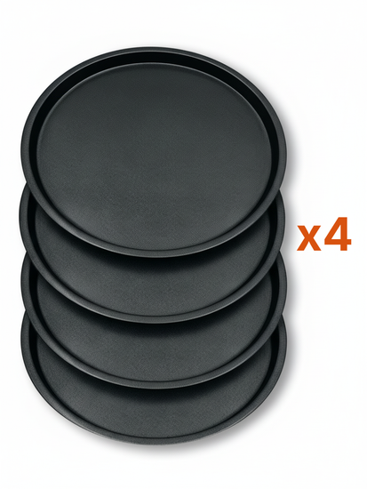 Набор для пиццы 4 противня 29 см. с подставкой Kamille KM 6045