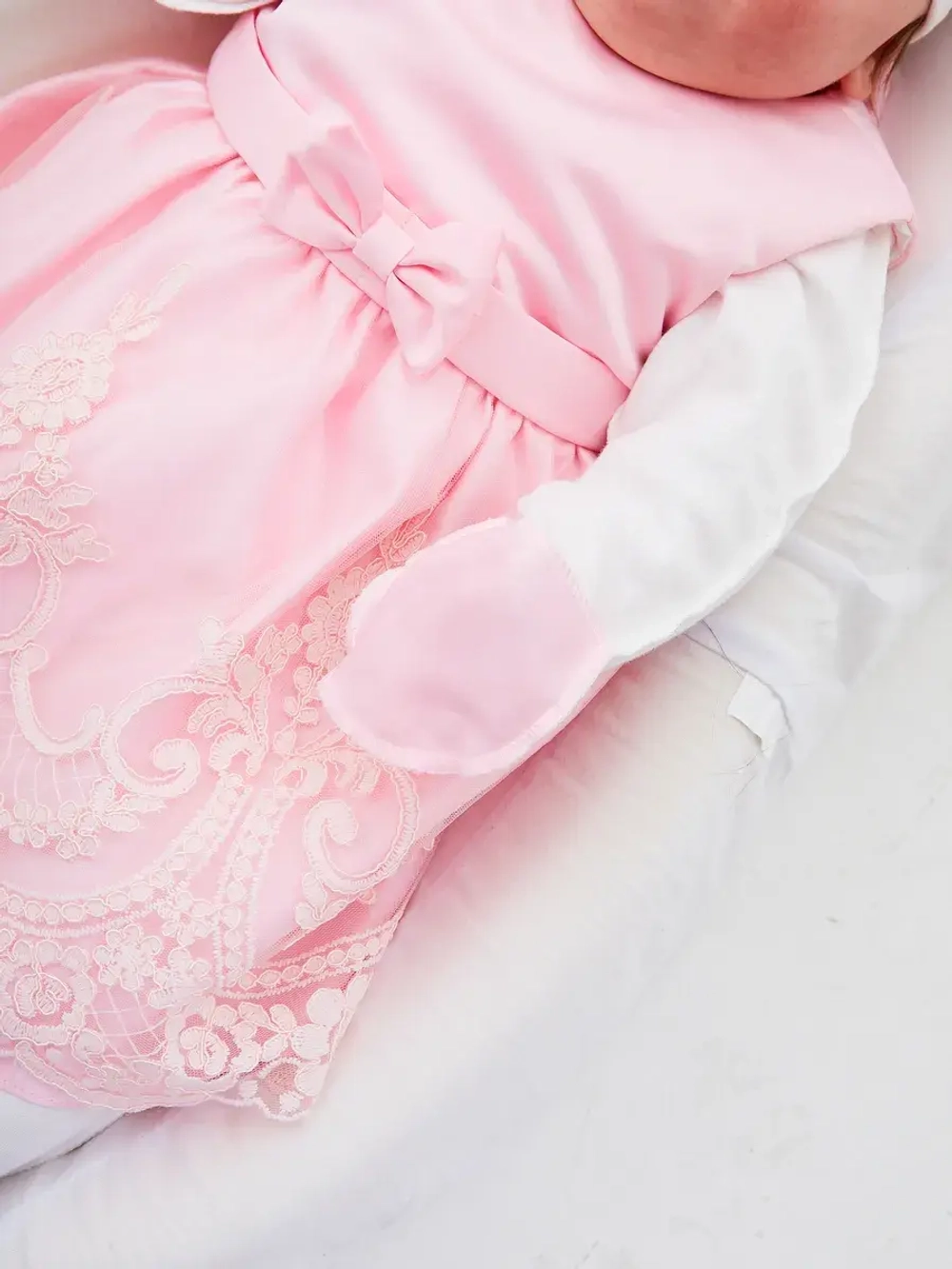 платье для новорожденной на выписку