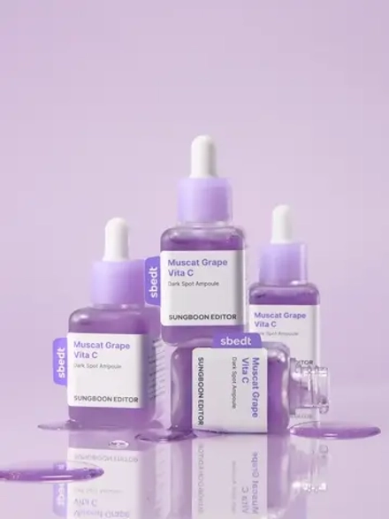 Sungboon Editor Осветляющая ампула с витамином С против пигментации Muscat Grape Vita C Brightening Ampoule 40 мл