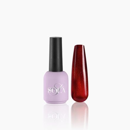 SoLa Гель-лак Only Red Cat 09 Кошачий глаз, 10мл