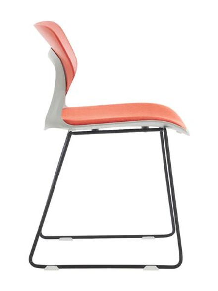 Стул пластиковый LA ALTA ESKIN оранжевый