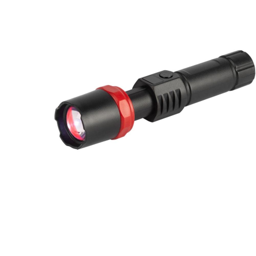 Светодиодный фонарь Трофи UA-102 ручной аккумуляторный 5 Вт оптический Zoom 3 режима, дисплей | Универсальные  фонари