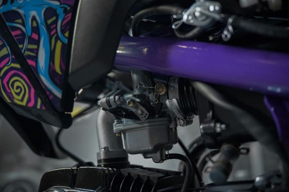 Мотоцикл BSE MX 125 17/14 Purple Dragon PITBIKE