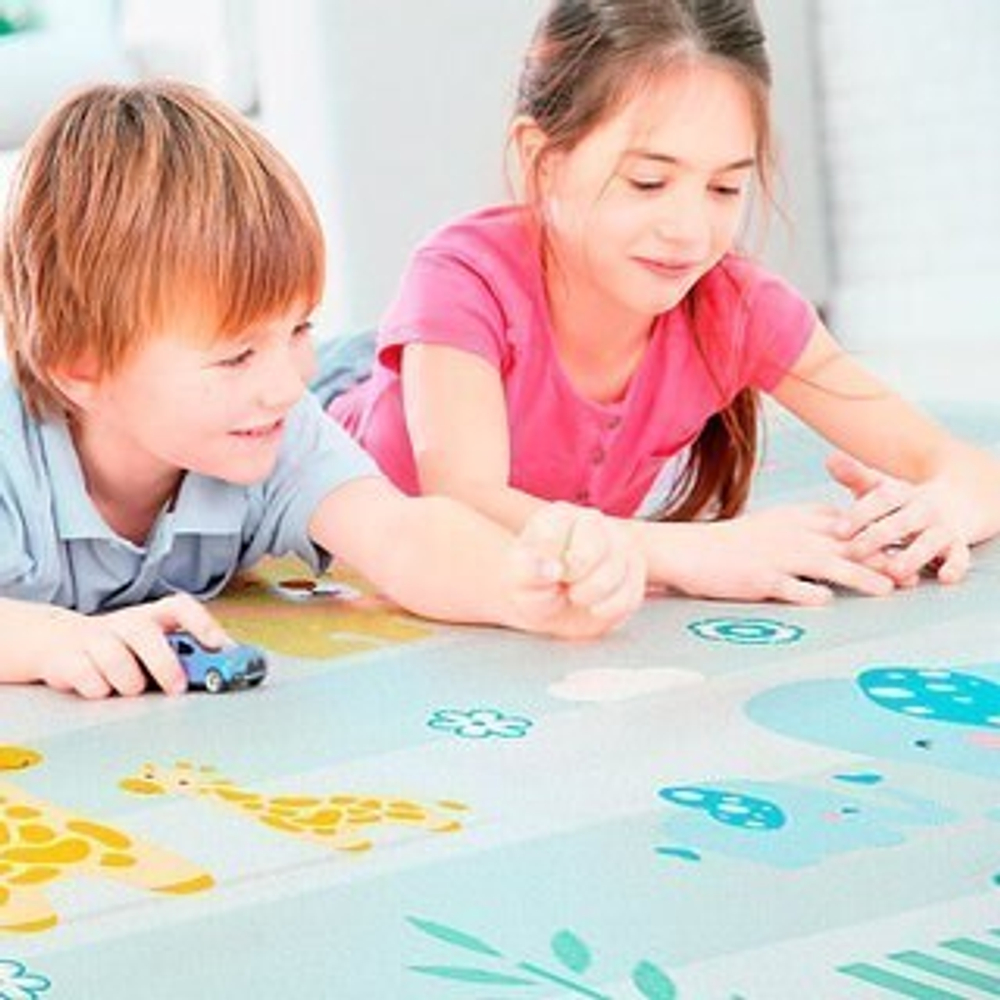 Коврик игровой детский двусторонний Funkids Medium-15 (2000х1400х15) 004
