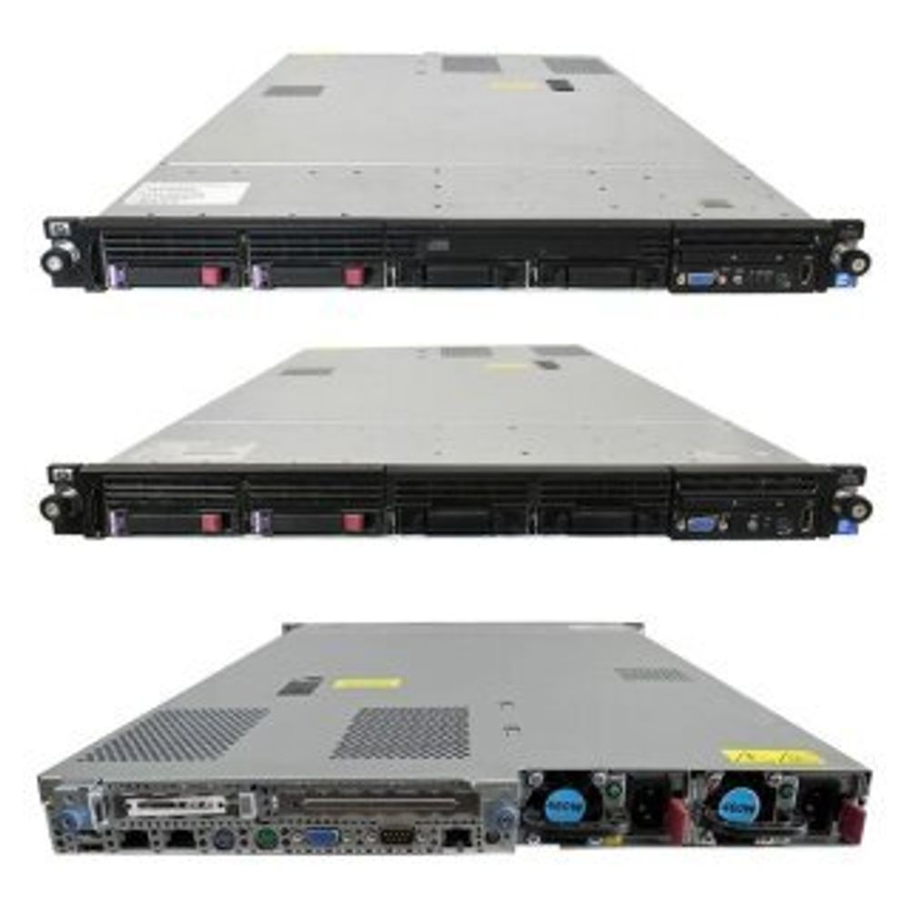 Сервер HP DL360R06 E5540 (Rack1U XeonQC 2.53Ghz(8Mb) /3x2GbRD/P410i(256Mb/RAID5/5+0 /1+0/1/0)/no(4(8upgr)) SFF/noDVD/iLO2std/2xGigEth/1xR PS460) 504634-421