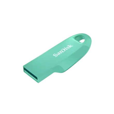 Флеш-накопитель SanDisk Ultra Curve USB 3.2 Gen1 64GB, R 100 МБ/с зеленый