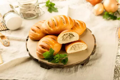 ПИРОГ ДРОЖЖЕВОЙ С КУРИЦЕЙ И ГРИБАМИ