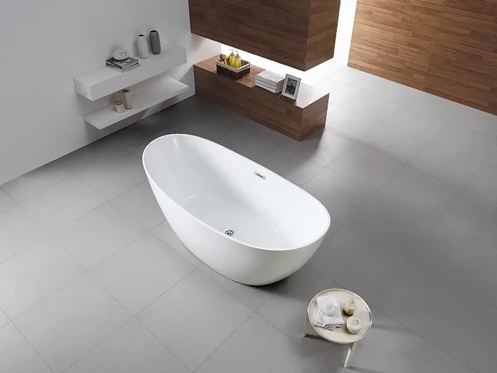Акриловая ванна 166х78 см Azario Glasgow GLA16778 белая