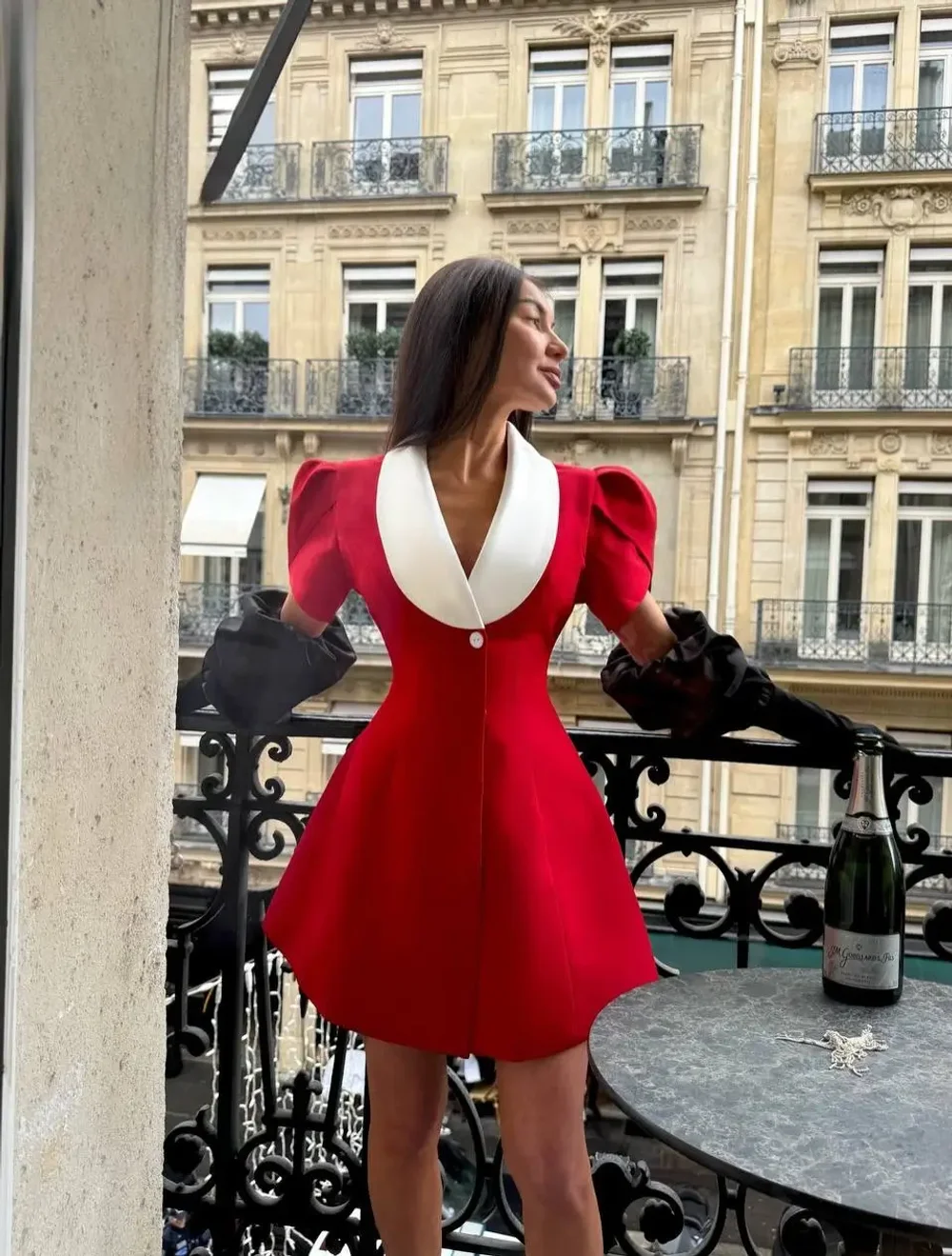 Платье Жакет Вам и не снилось, Красный