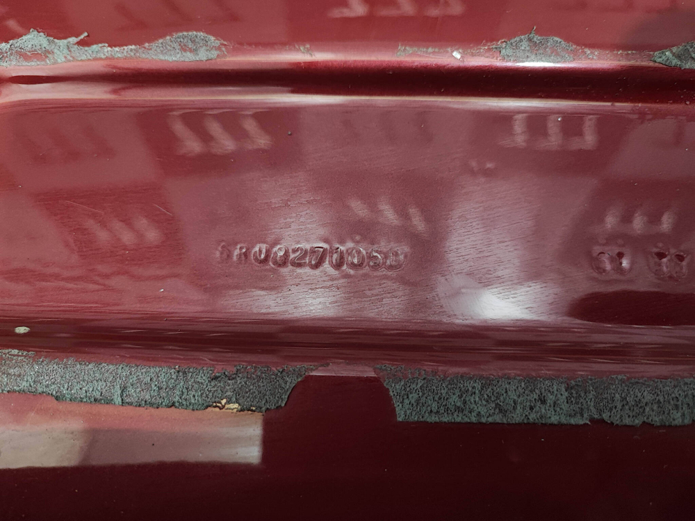 Крышка багажника Volkswagen Polo 5 15-20 Б/У Оригинал 6RU827025F