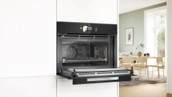Встраиваемый электрический духовой шкаф Bosch CMG978NB1