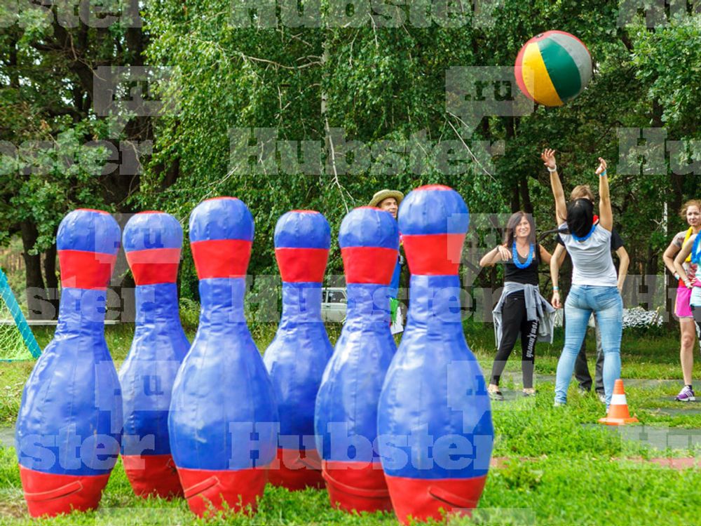 Аттракцион Гигантские кегли, 6шт