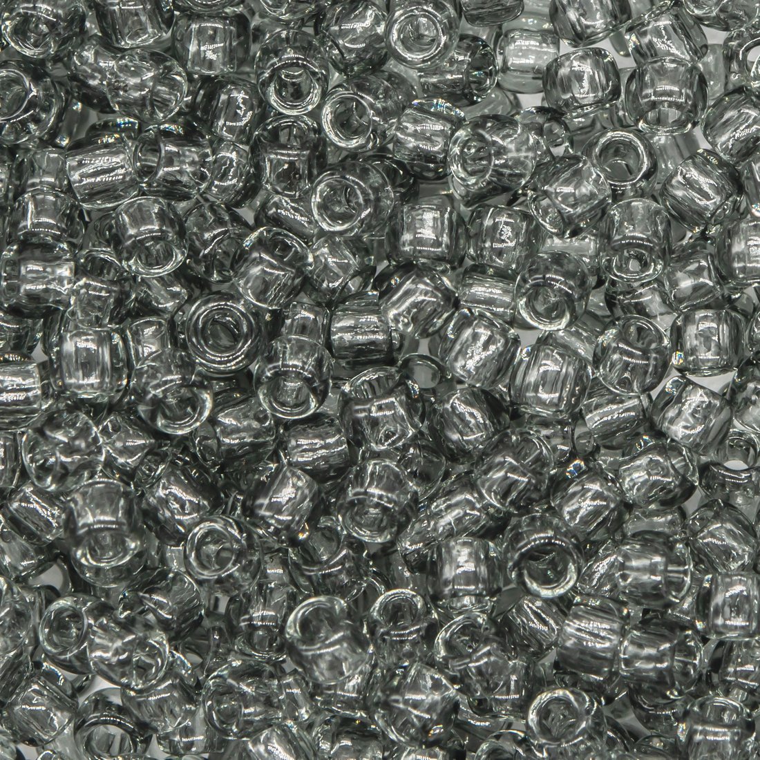 Японский бисер TOHO Round 8/0 (№9), прозрачный