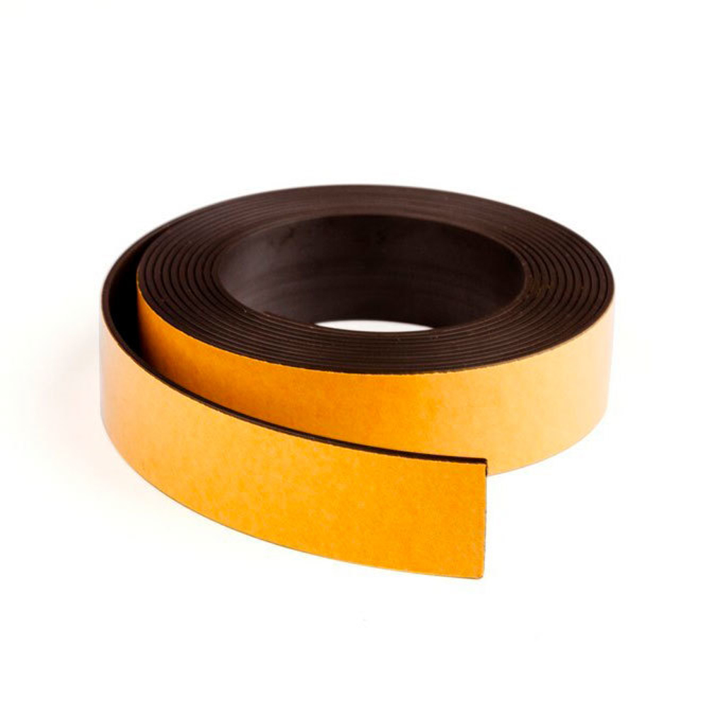 Магнитная лента Forceberg с клеевым слоем 25.4 мм, рулон 1 м