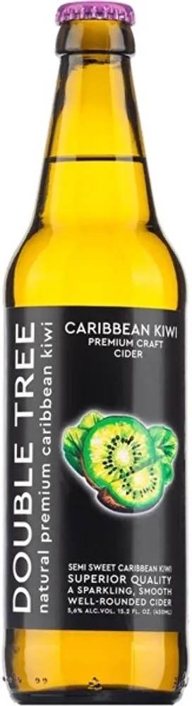 Сидр Дабл Три Карибский Киви / Cider Double Tree Caribbean Kiwi 0.45 - стекло
