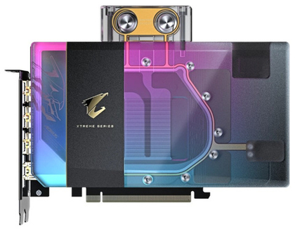 Видеокарта GIGABYTE GeForce RTX 5080 AORUS XTREME WATERFORCE WB (GV-N5080AORUSX WB-16GD)