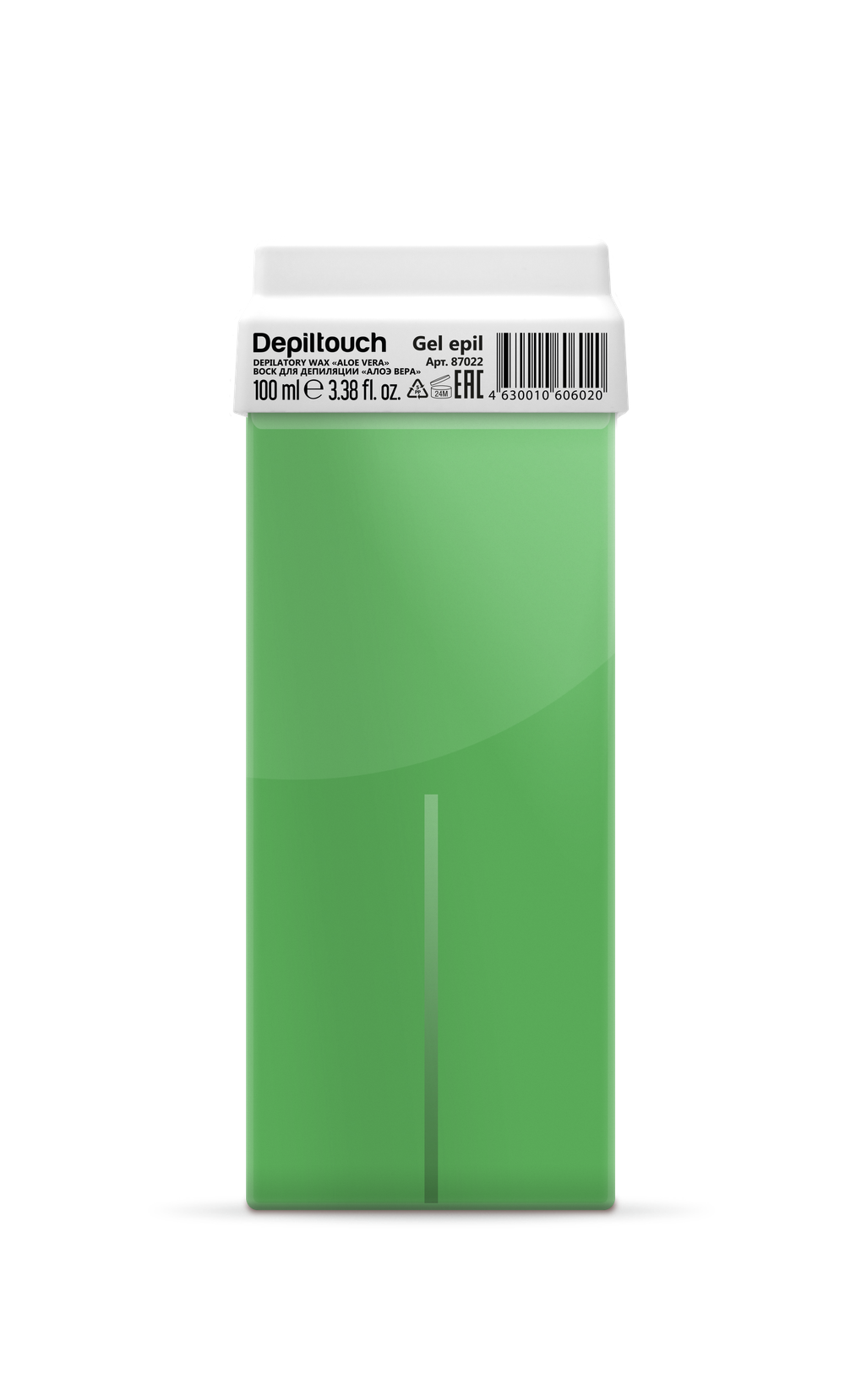 Depiltouch Professional Гелевый воск в картридже Алоэ Вера, 100 мл