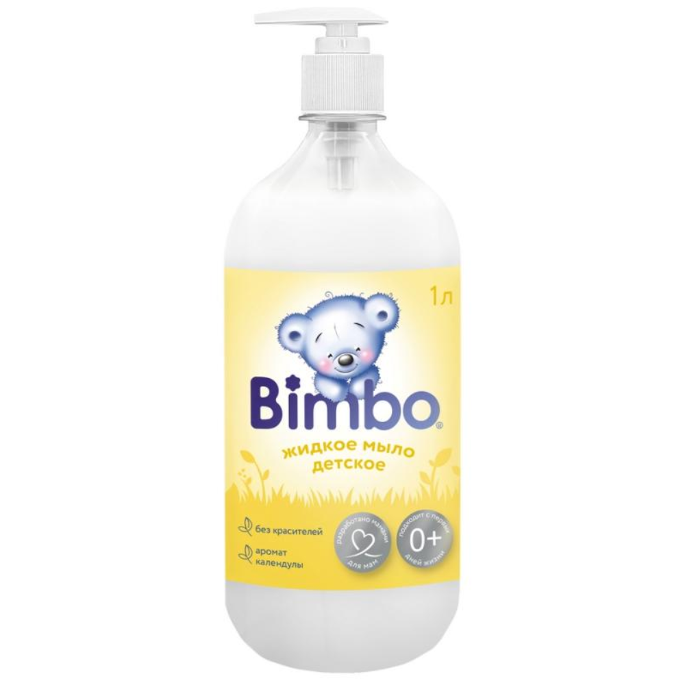 Мыло жидкое детское Bimbo 0+ 1 л