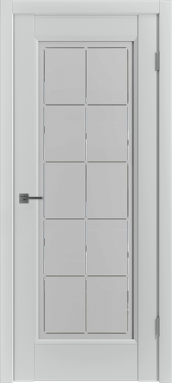 Дверь межкомнатная EMALEX 1 | EMALEX STEEL | CRYSTAL CLOUD