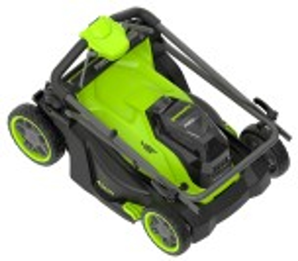 Газонокосилка аккумуляторная GREENWORKS 2520907 2x24V, 41 см, бесщеточная, без АКБ и ЗУ