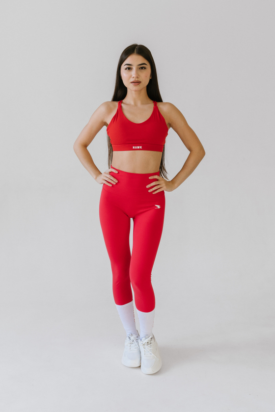 ЛЕГГИНСЫ FAVOR (красный)