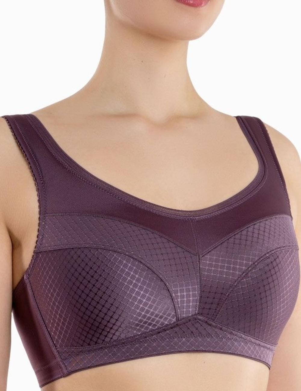 Бюстгальтер-топ с мягкой чашкой (Размер: 80F) (Цвет: синий)