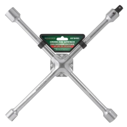Ключ балонный крестовой 17-19-21''-22 с 1/2''адаптером RockForce##Rock FORCE RF-681B400