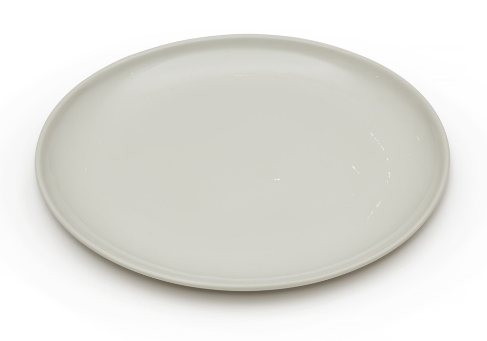 Тарелка PLATE LARGE cream Тарелка кремовый Feinedinge Серый