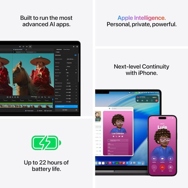 Ноутбук Apple MacBook Pro 14 2026 MJLV4LL/A (M5 Pro 15-Core CPU, GPU 16-Core, 24 ГБ, 2 ТБ), серебристый