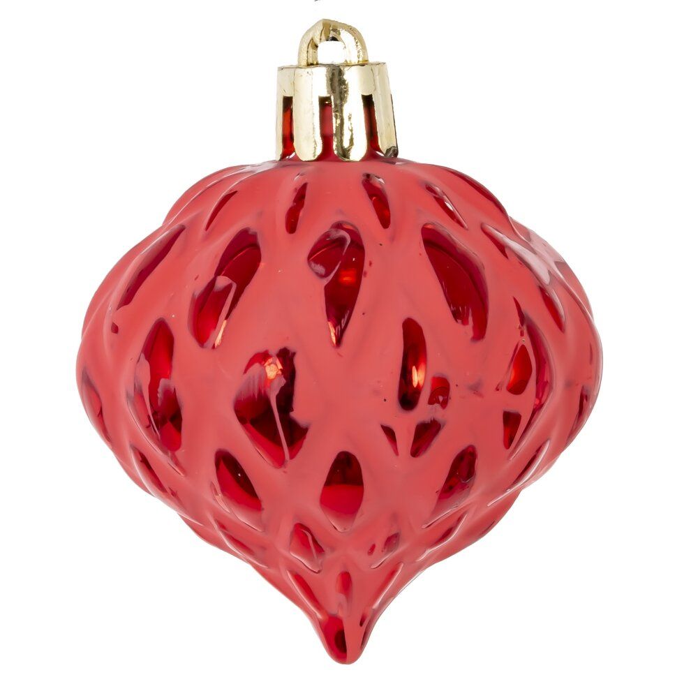 GAEM Набор из 12шт Украшение новогоднее "Шар", L22 W7 H17 см