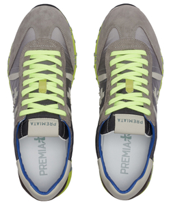 Premiata Lucy 1313E серые спортивные