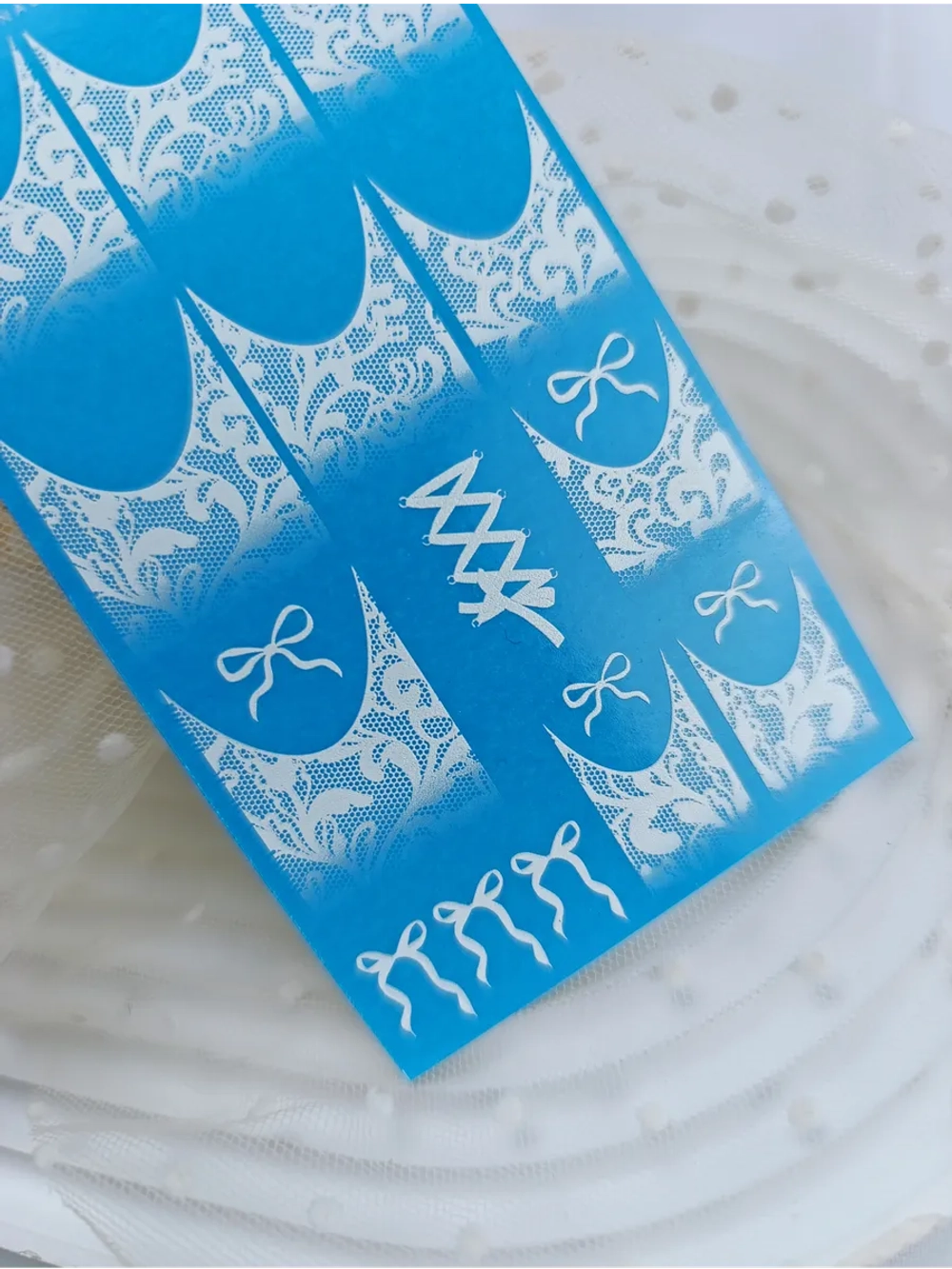 Lucky Rose Слайдеры наклейки для длинных ногтей 424