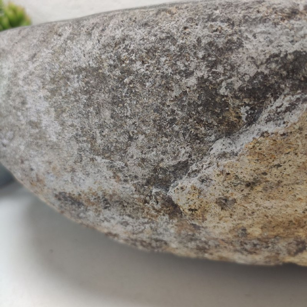 Каменная раковина из речного камня RS-62034 (57*40*15)