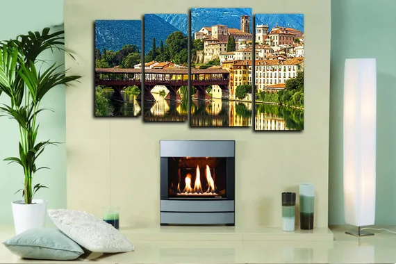 Модульная картина "Бассано-Дель-Граппа"