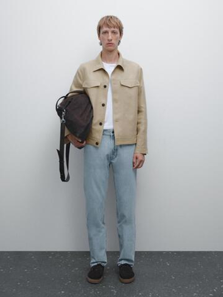 Massimo Dutti Зауженные джинсы, индиго