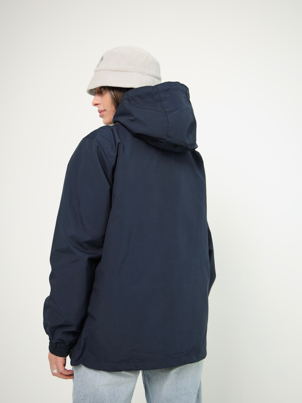 Анорак мужской без утеплителя темно-синий Город Горький