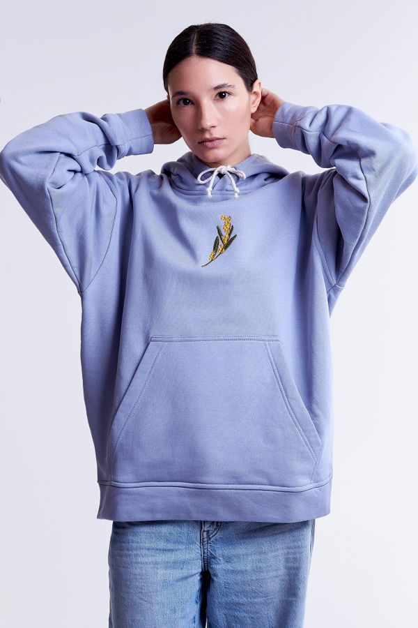 Худи Мимоза Warm фиалковое - фото 5