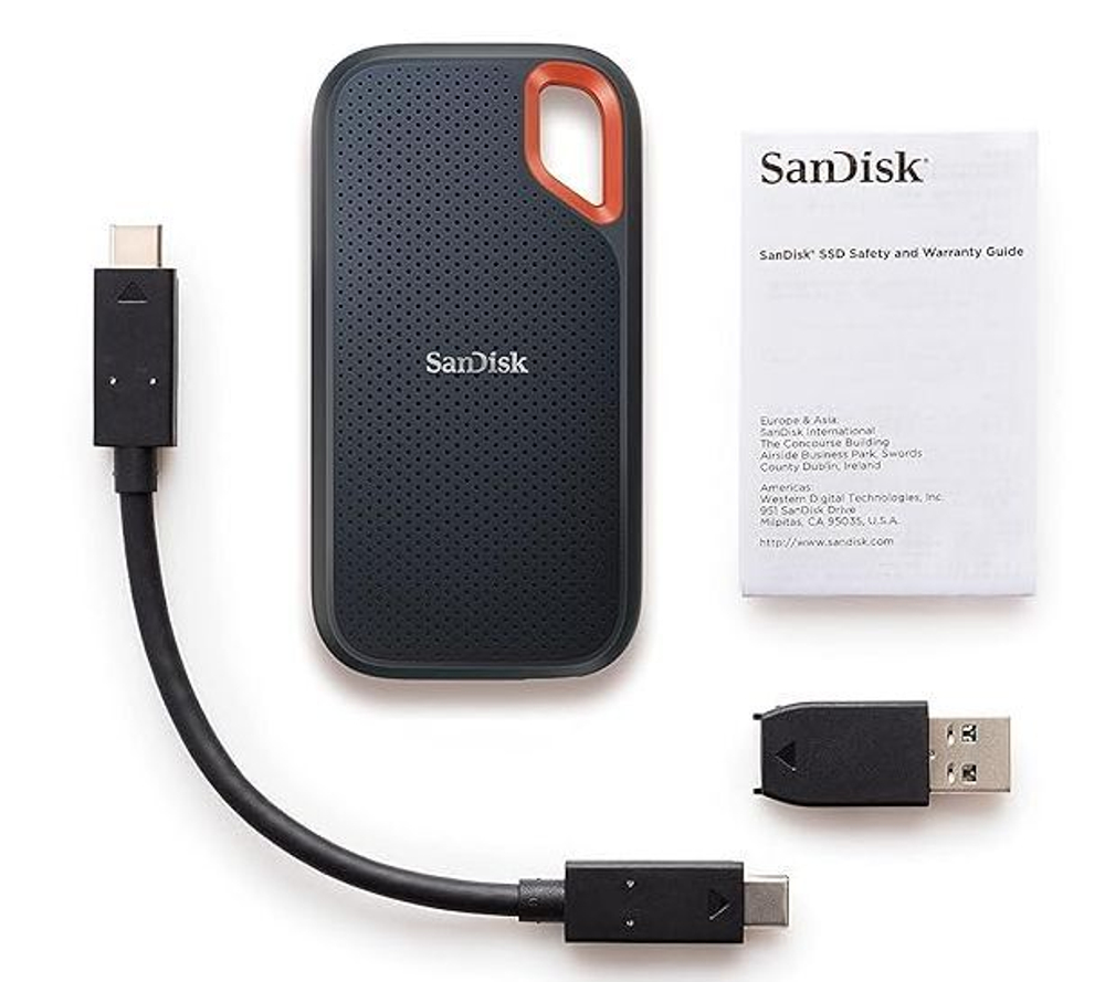 Внешний SSD SanDisk Extreme Portable SSD (V2) 2TB