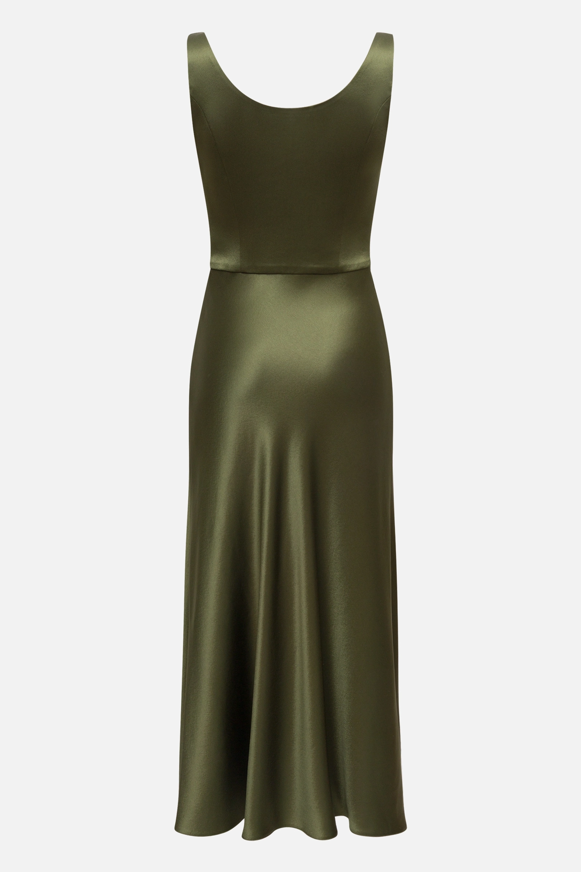 Платье с фигурным лифом