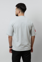 Футболка оверсайз ALMATY MS LIGHT GREY